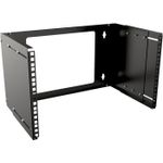 Lanview RAR210BL rack 6U Nero (19 6U Adjustable Depth Open - Frame Rack Wall Mount - Black - Warranty: 60M)