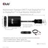 a€¢-Eingang--DisplayPort-Stecker-a€¢-Ausgang--2x-DisplayPort-Buchse-a€¢-UnterstA¼tzt-Dual-Display-3840x2160-60HZ-a€¢-Unt