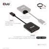 a€¢-Eingang--DisplayPort-Stecker-a€¢-Ausgang--2x-DisplayPort-Buchse-a€¢-UnterstA¼tzt-Dual-Display-3840x2160-60HZ-a€¢-Unt