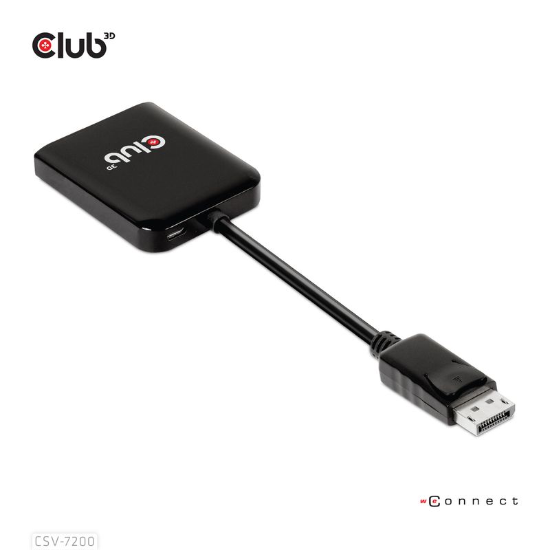 a€¢-Eingang--DisplayPort-Stecker-a€¢-Ausgang--2x-DisplayPort-Buchse-a€¢-UnterstA¼tzt-Dual-Display-3840x2160-60HZ-a€¢-Unt