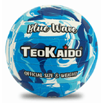 PALLONE CUOIO VOLLEY BLUE WAVE TG. 5 SGONFIO