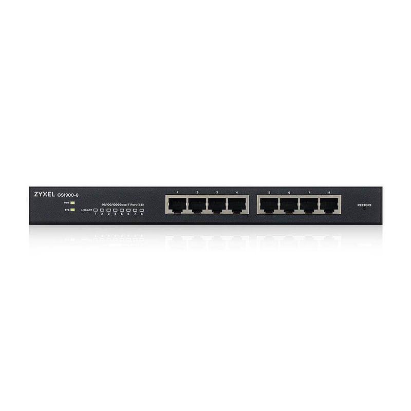 Zyxel-GS1900-8-Gestito-L2-Gigabit-Ethernet--10-100-1000--Nero