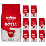 Lavazza qualita' rossa caffe' in grani 9 buste da 1 kg ciascuna