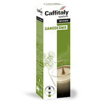 Caffitaly system e caffe box da 10 capsule *** miscela caffè verde e ganoderma, confezione 1