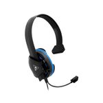 Turtle Beach MONO CUFFIA TURTLE BEACH WIRED RECON CHAT HEADSET TBS-3345-02 PS4 ONE CELLULLARE PC BLACK