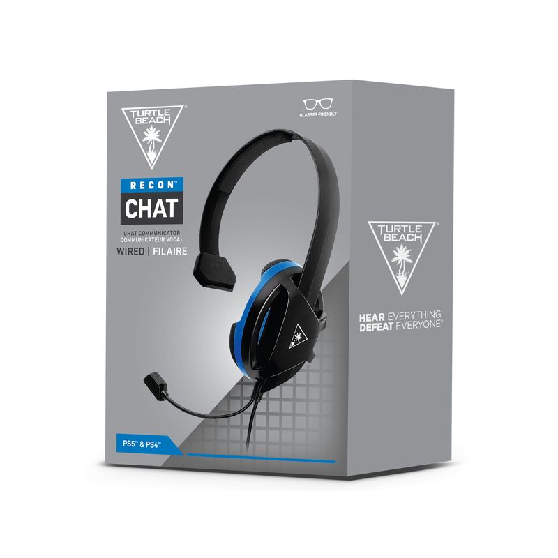 Turtle-Beach-Recon-Chat-Auricolare-Cablato-A-Padiglione-Giocare-Nero-Blu