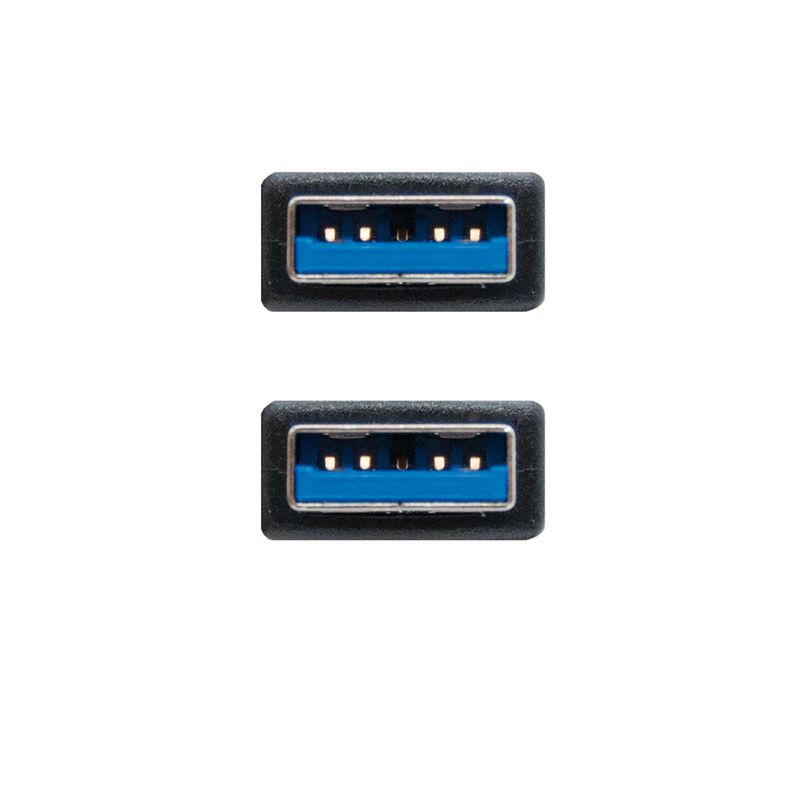 Nanocable-10.01.1001-BK-cavo-USB-1-m-USB-3.2-Gen-1--3.1-Gen-1--USB-A-Nero