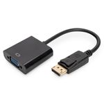 Digitus AK-340403-001-S 0,15 m DisplayPort VGA (D-Sub) Nero