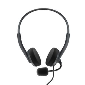 Energy Sistem Office Headphones 2 - Compatibile con PC/Mac/Smartphone - Spina da 3,5 mm - Microfono con braccio retratti