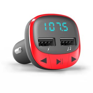 Energy Sistem Trasmettitore FM Energy Sistem per Auto - MicroSD - Ricarica USB - USB MP3 - Colore Rosso