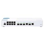 QNAP SWITCH QSW-M408-2C managed 8 port 1Gbps 2 port 10G SFP/ NBASE-T Combo 2 port 10G SFP