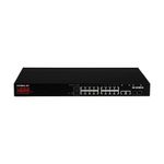 Edimax GS-5216PLC switch di rete Gestito Gigabit Ethernet (10/100/1000) Supporto Power over Ethernet (PoE) Nero