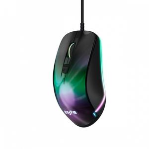 Energy Sistem Mouse da gioco Energy Sistem ESG M3 Neon - Effetto specchio - Cavo USB intrecciato - Luce LED RGB