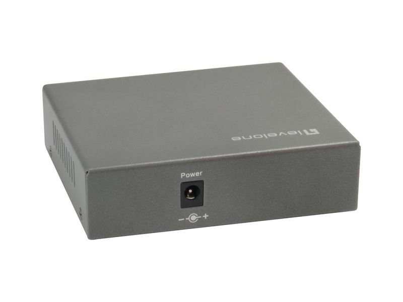 LevelOne-GEP-0523-switch-di-rete-Gigabit-Ethernet--10-100-1000--Supporto-Power-over-Ethernet--PoE--Nero