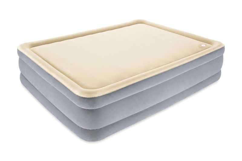 Bestway-67486-materasso-ad-aria-Doppio-materasso-Beige-Grigio
