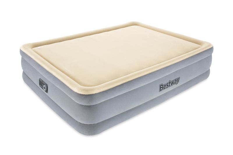 Bestway-67486-materasso-ad-aria-Doppio-materasso-Beige-Grigio