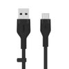 Belkin-BOOST↑CHARGE-Flex-cavo-USB-3-m-USB-2.0-USB-A-USB-C-Nero