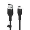 Belkin-BOOST↑CHARGE-Flex-cavo-USB-3-m-USB-2.0-USB-A-USB-C-Nero