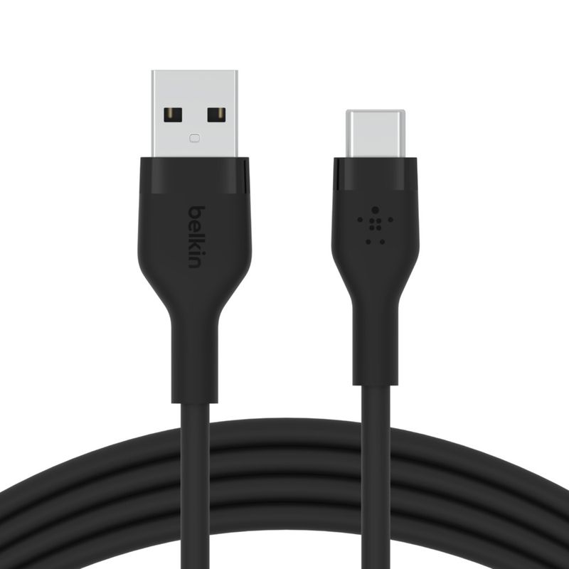 Belkin-BOOST↑CHARGE-Flex-cavo-USB-3-m-USB-2.0-USB-A-USB-C-Nero