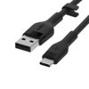 Belkin-BOOST↑CHARGE-Flex-cavo-USB-3-m-USB-2.0-USB-A-USB-C-Nero