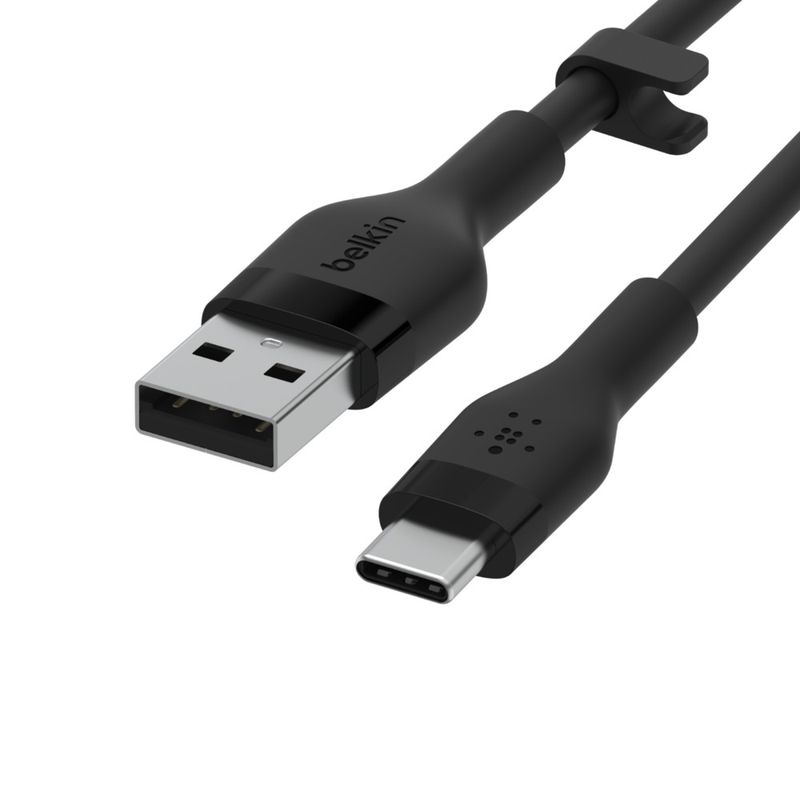 Belkin-BOOST↑CHARGE-Flex-cavo-USB-3-m-USB-2.0-USB-A-USB-C-Nero