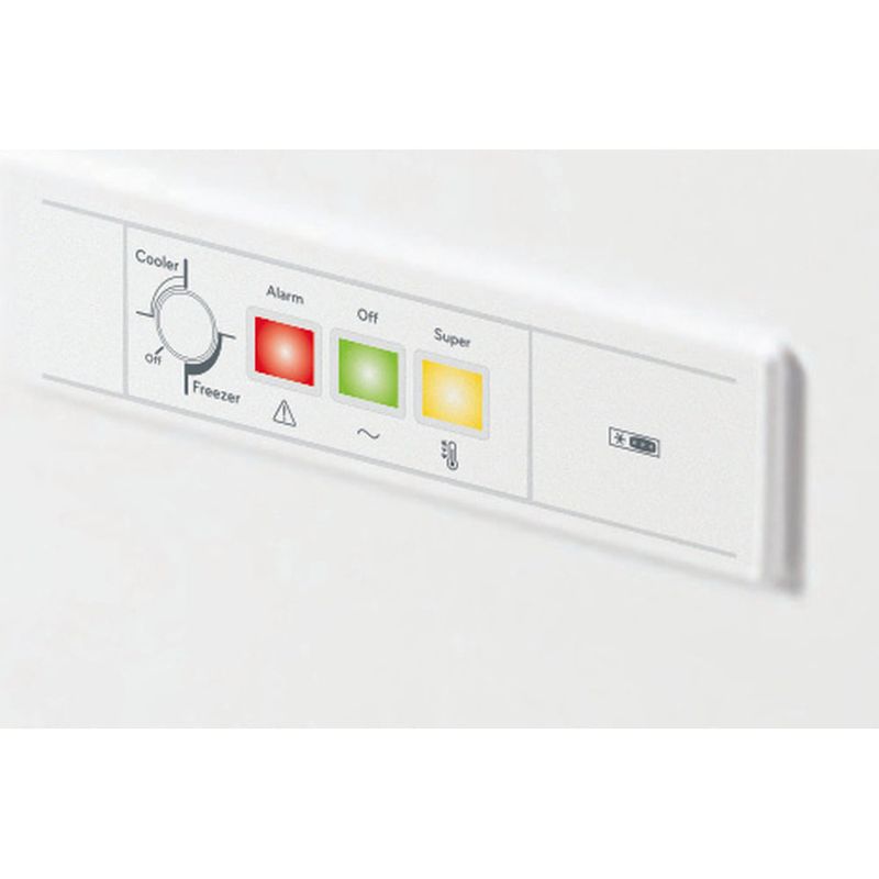 Indesit-OS-1A-300-H-Congelatore-a-Pozzetto-Capacita--311-Litri-Classe-energetica-A--Statico-Flat-Back-Bilanciatura-Coperchio-Bianco