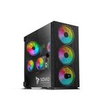 Custodia-computer-desktop-ATX-mATX-Savio-SAVGC-RAPTORX1-Nero-Multicolore