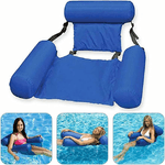 Sedia Galleggiante Gonfiabile, Poltrona Prendisole, 100x120 cm, Ideale per Mare e Piscina Amaca Galleggiante