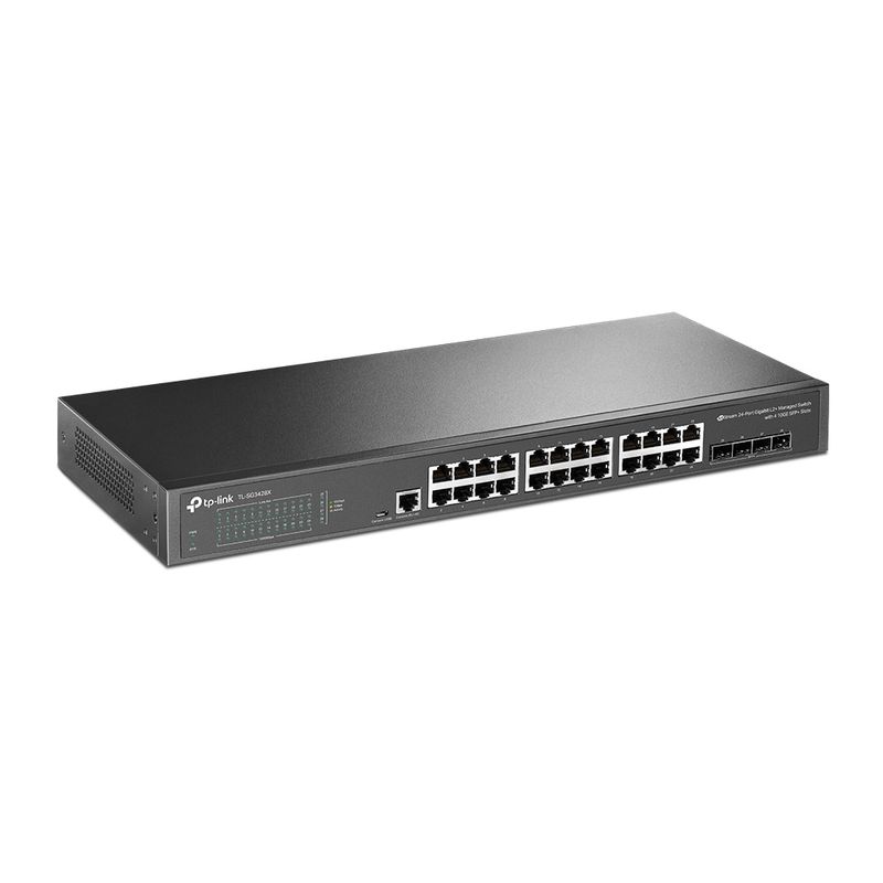 TP-Link-TL-SG3428X-switch-di-rete-Gestito-L2--L3-Gigabit-Ethernet--10-100-1000--1U-Nero