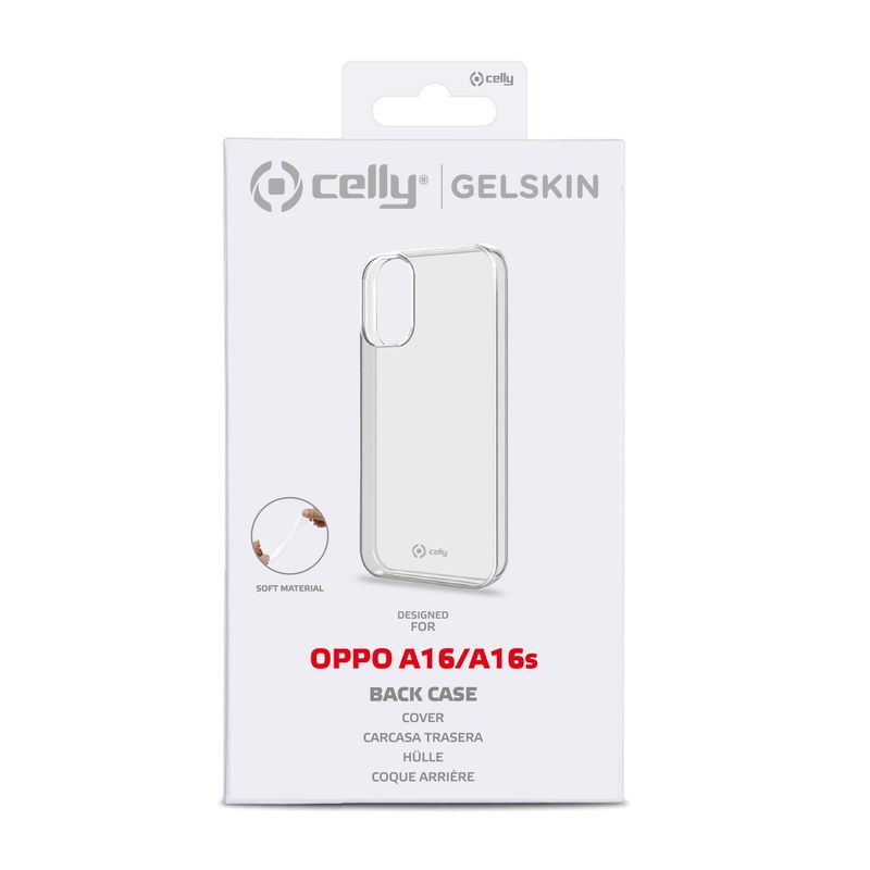 Celly-GELSKIN974-custodia-per-cellulare-166-cm--6.52---Cover-Trasparente