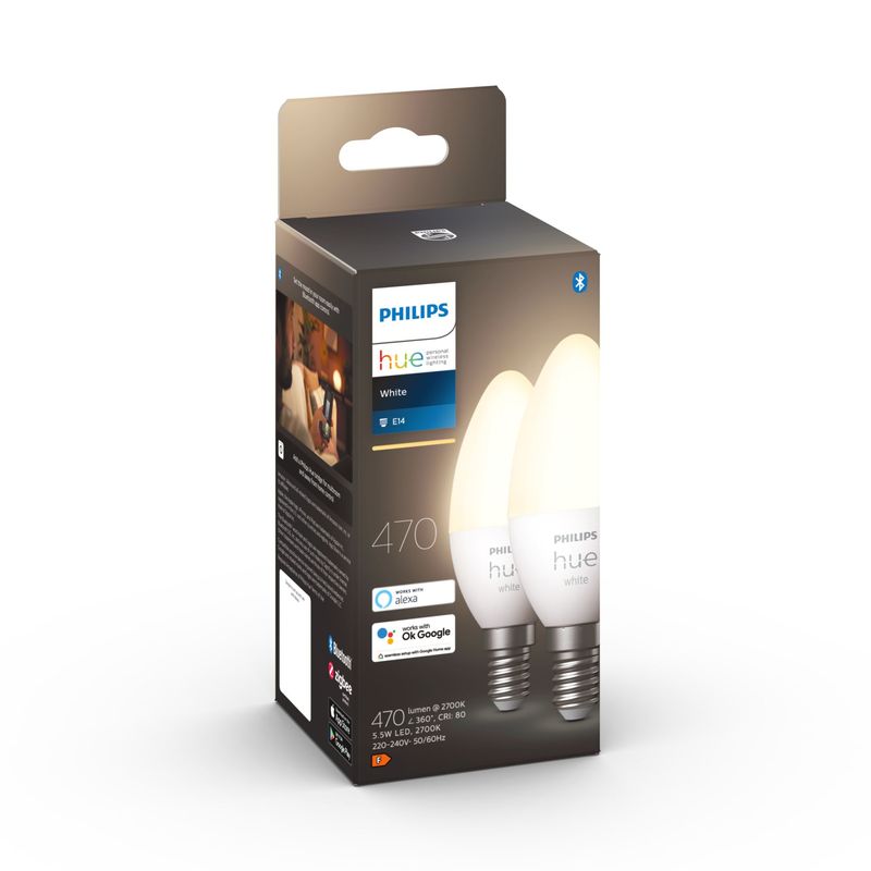 Philips-Hue-White-2-x-Lampadine-e14-5.5W