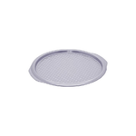 CASA COLLECTION Teglia per Pizza Silver Relieve Cm 34in Carbon Steel