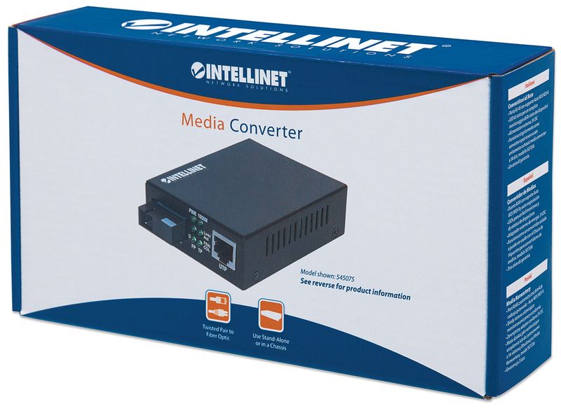 Intellinet-510493-convertitore-multimediale-di-rete-1000-Mbit-s-Nero