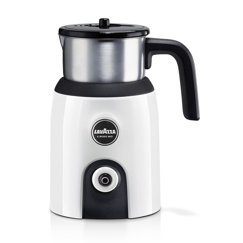 Lavazza-Milk-UP-Schiumatore-per-latte-automatico-Nero-Bianco