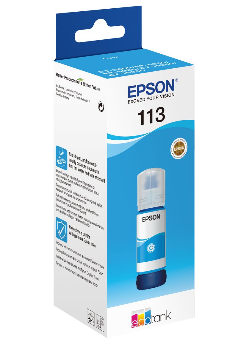 Epson-113-EcoTank-Pigment-Cyan-ink-bottle