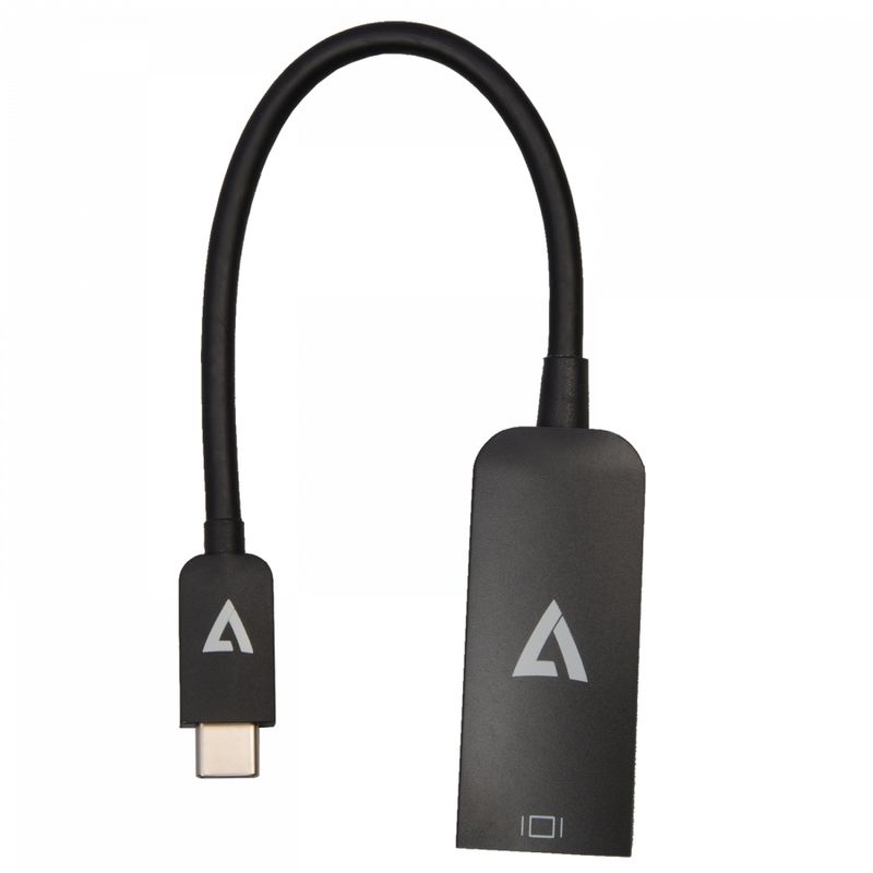 V7-V7USBCDP14-cavo-e-adattatore-video-DisplayPort-USB-tipo-C-Nero