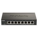 D-Link DGS-1100-08PV2 switch di rete Gestito L2/L3 Gigabit Ethernet (10/100/1000) Supporto Power over Ethernet (PoE