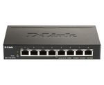 D-Link-DGS-1100-08PV2-switch-di-rete-Gestito-L2-L3-Gigabit-Ethernet--10-100-1000--Supporto-Power-over-Ethernet--PoE--Nero