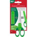 Faber Castell Faber-Castell 181552 forbici da cancelleria Taglio a zig zag Verde Universale