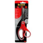 3M Scotch 1428 forbici da cancelleria Universale Taglio a zig zag Grigio, Rosso, Acciaio inossidabile