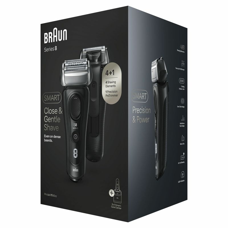 Braun-Series-8-8560cc-Wet--Dry-Rasoio-Trimmer-Nero