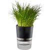 GEFU-BOTANICO-Vaso-per-erbe-aromatiche-Libera-installazione-Plastica-Stainless-steel-Nero
