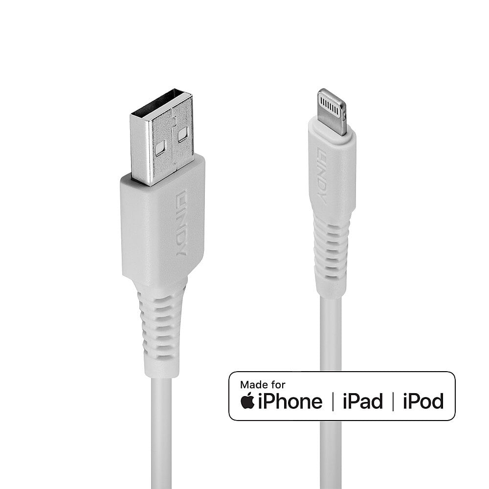 Lindy Cavo Usb a Lightning Bianco 1mt