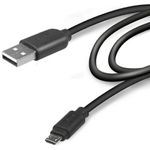 SBS 3m USB 2.0 cavo USB USB A Micro-USB B Nero