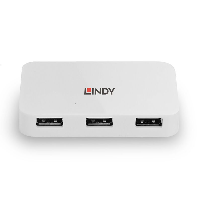 Lindy-43143-hub-di-interfaccia-USB-3.2-Gen-1--3.1-Gen-1--Type-A-5000-Mbit-s-Bianco