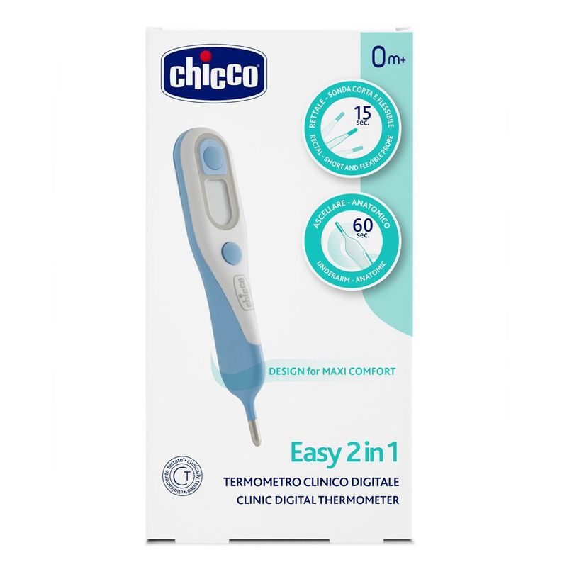 Chicco-Baby-Senses-00009594000000-Termometro-a-rilevamento-remoto-Blu-Bianco-Universale-Pulsanti