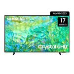 Samsung Series 8 TV UE55CU8070UXZT Crystal UHD 4K, Smart TV 55" Processore Crystal 4K, Adaptive Sound, Black 2023