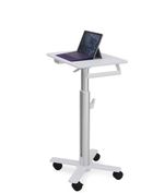 Ergotron-StyleView-S-Tablet-Cart-SV10-Alluminio-Bianco-Carrello-multimediale