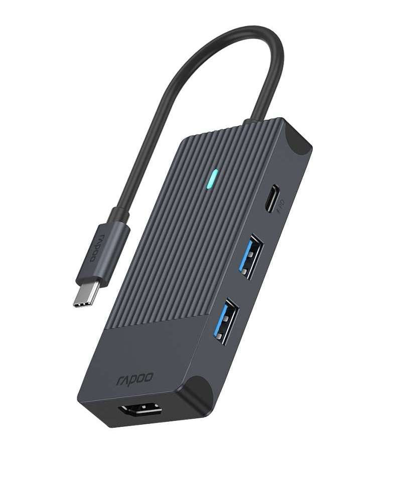 Rapoo UCM-2001 scheda di interfaccia e adattatore HDMI, USB 3.2 Gen 1 (3.1 Gen 1), USB tipo-C