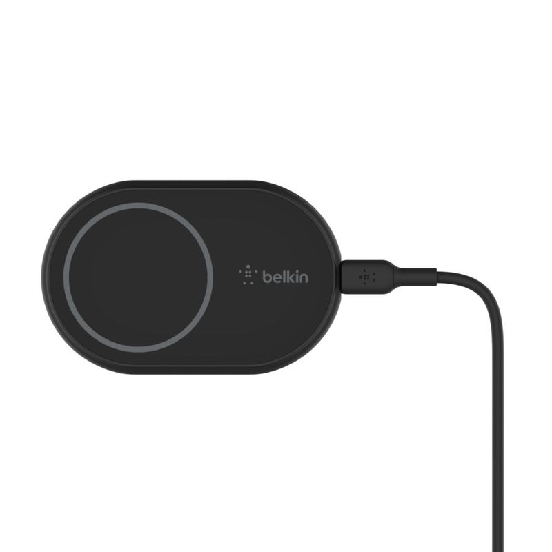 Belkin-WIC004BTBK-Caricabatterie-per-dispositivi-mobili-Smartphone-Nero-USB-Carica-wireless-Auto